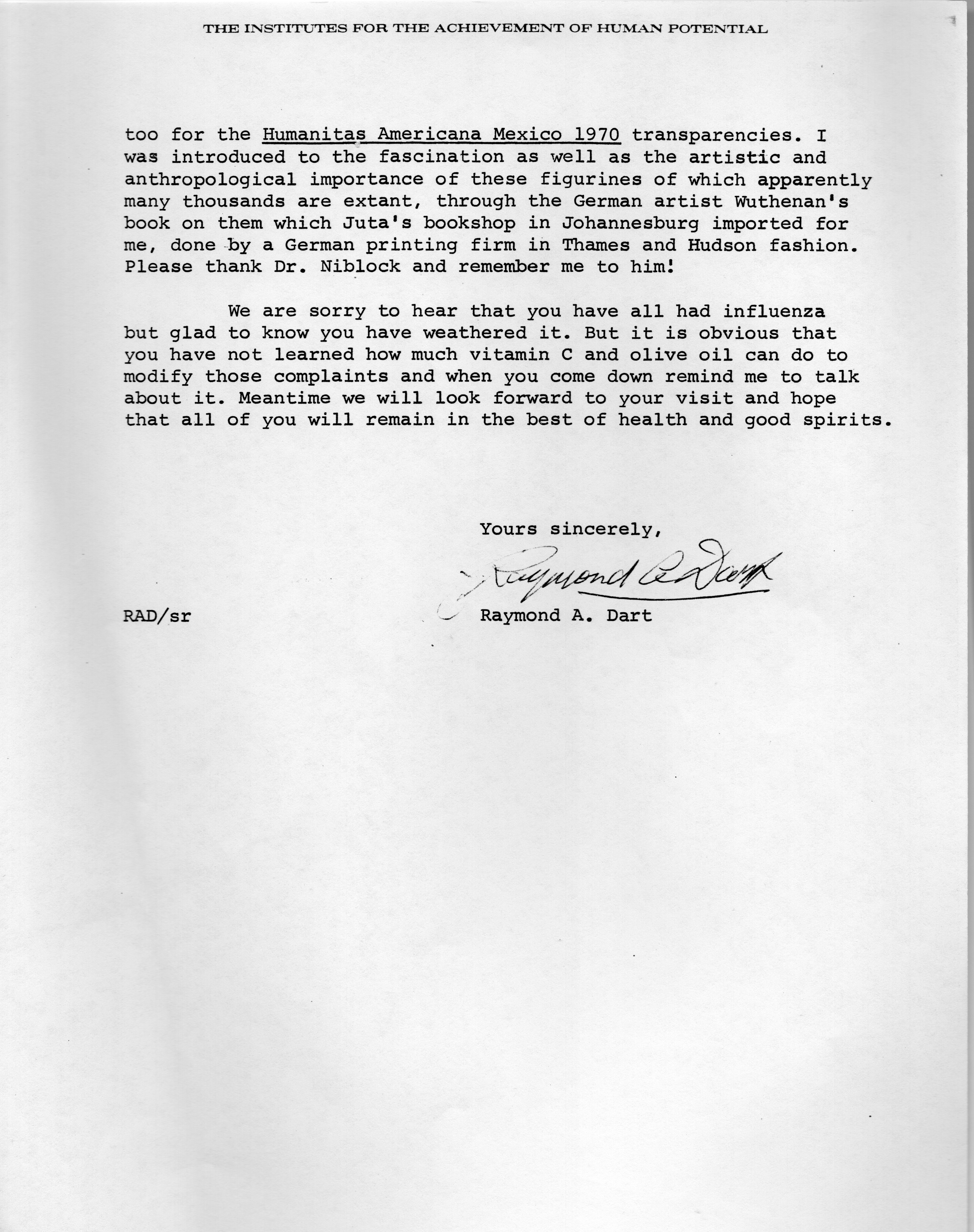 Page 2 of letter from Dart to Murray. April 5, 1971.