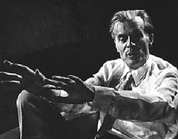 Aldous Huxley. Writer and Alexander Technique student